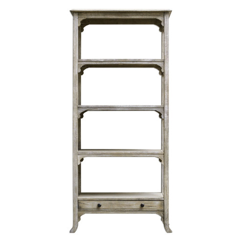 Bridgely Etagere in Aged White (52|25661)