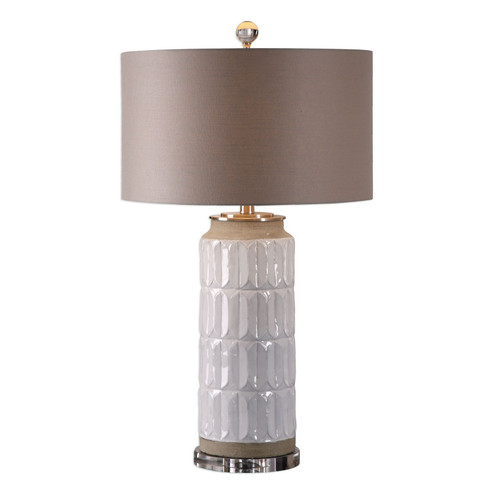 Athilda One Light Table Lamp in Brushed Nickel (52|27542)