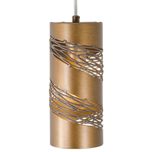 Flow One Light Mini Pendant in Hammered Ore (137|240M01HO)