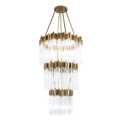 Matrix 19 Light Chandelier in Havana Gold (137|309C19HG)