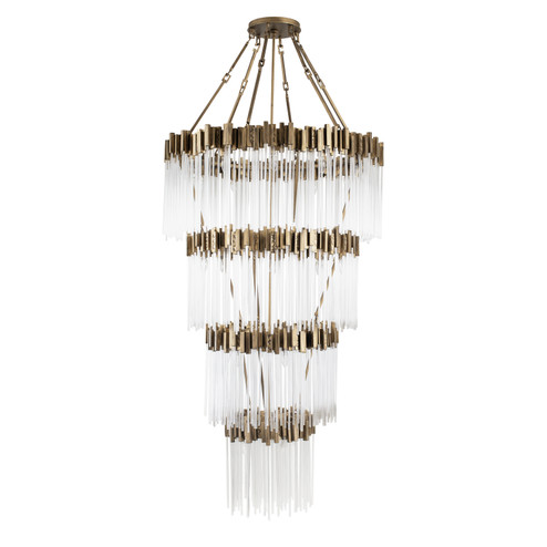 Matrix 30 Light Chandelier in Havana Gold (137|309C30HG)