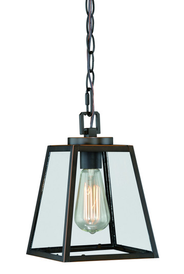 Grant One Light Mini Pendant in Burnished Bronze (63|P0050)