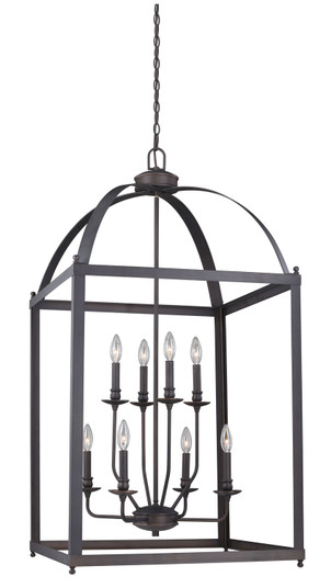 Juliet Eight Light Pendant in Architectural Bronze (63|P0219)