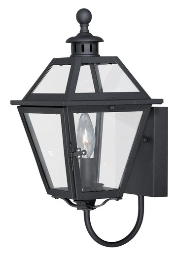 Nottingham One Light Outdoor Wall Mount in Textured Black (63|T0078)