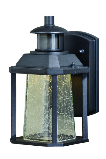 Freeport LED Motion Sensor Dusk to Dawn Outdoor Wall Light in Textured Black (63|T0321)