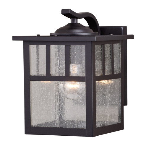Mission One Light Outdoor Wall Mount in Oil Burnished Bronze (63|T0443)