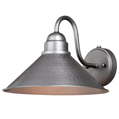 Outland One Light Outdoor Wall Mount in Brushed Pewter (63|T0494)