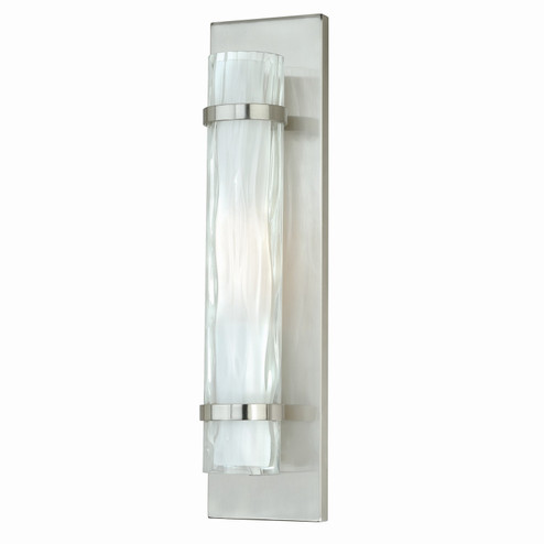 Vilo One Light Wall Sconce in Satin Nickel (63|W0048)