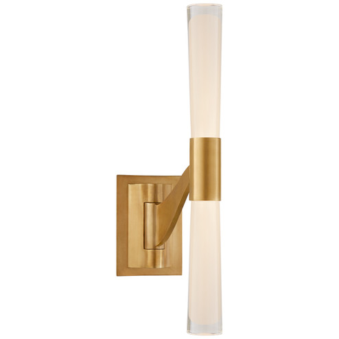Brenta LED Wall Sconce in Hand-Rubbed Antique Brass (268|ARN 2470HAB-CG)