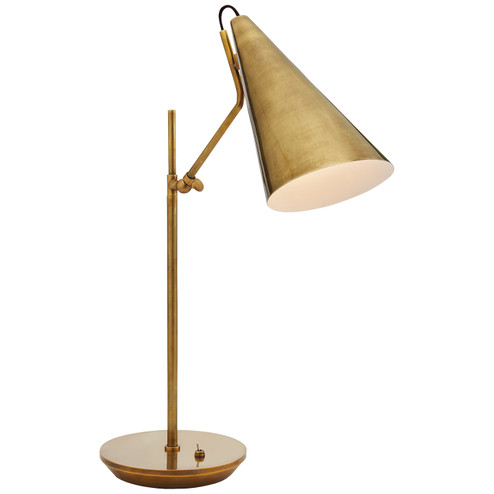 Clemente One Light Table Lamp in Hand-Rubbed Antique Brass (268|ARN 3010HAB-HAB)
