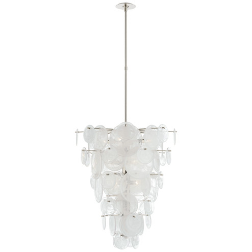 Loire 12 Light Chandelier in Polished Nickel (268|ARN 5452PN-WSG)