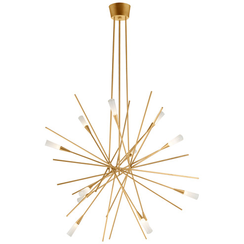 Stellar LED Chandelier in Gild (268|CHC 5600G)