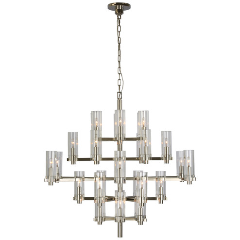 Sonnet LED Chandelier in Polished Nickel (268|CHC 5632PN-CG)