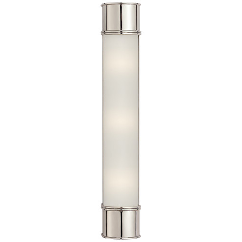 Oxford Three Light Bath Sconce in Polished Nickel (268|CHD 1553PN-FG) Oxford Three Light Bath Sconce in Polished Nickel (268|CHD 1553PN-FG)