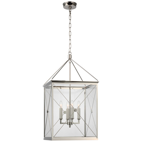 Rossi LED Lantern in Polished Nickel (268|JN 5087PN-CG)