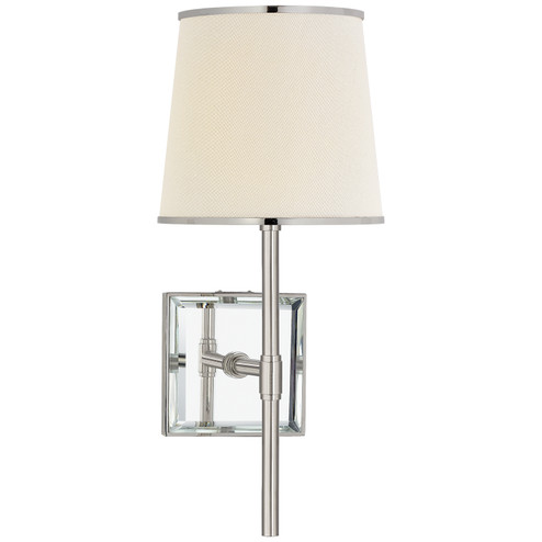 Bradford One Light Wall Sconce in Polished Nickel and Mirror (268|KS 2120PN/MIR-L/PN)