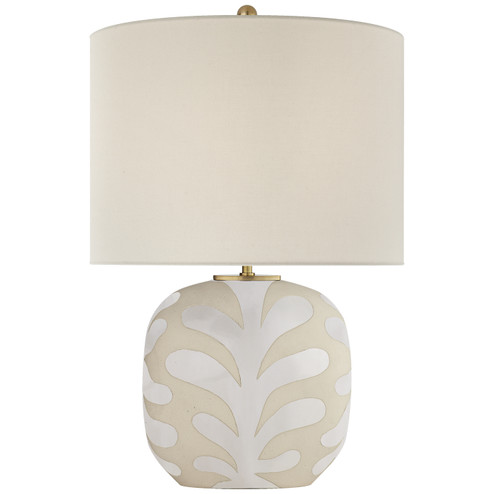 Parkwood One Light Table Lamp in Natural Bisque and New White (268|KS 3618NBQ/NWT-L)