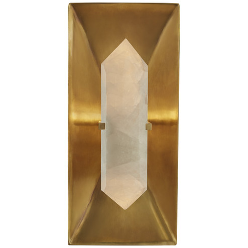 Halcyon One Light Wall Sconce in Antique-Burnished Brass (268|KW 2091AB/Q)