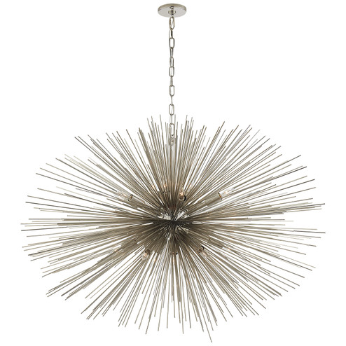 Strada 20 Light Chandelier in Polished Nickel (268|KW 5075PN)
