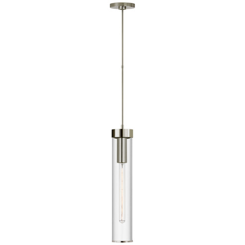 Liaison One Light Pendant in Polished Nickel (268|KW 5118PN-CG)