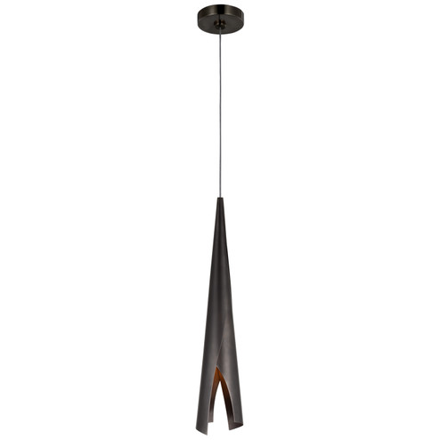 Piel LED Pendant in Bronze (268|KW 5631BZ)