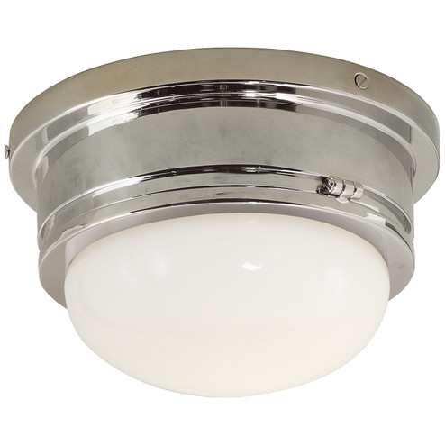 Marine One Light Flush Mount in Polished Nickel (268|SL 4001PN-WG)