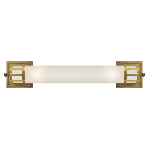 Openwork Two Light Wall Sconce in Hand-Rubbed Antique Brass (268|SS 2014HAB-FG)