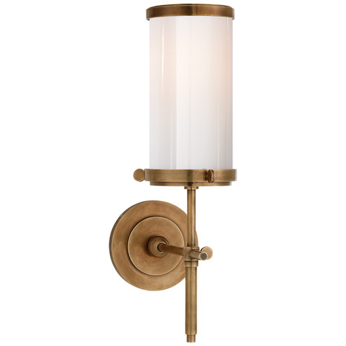 Bryant Bath One Light Wall Sconce in Hand-Rubbed Antique Brass (268|TOB 2015HAB-WG)