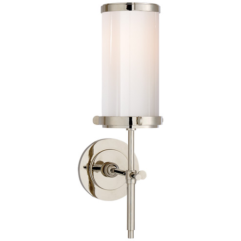 Bryant Bath One Light Wall Sconce in Polished Nickel (268|TOB 2015PN-WG)