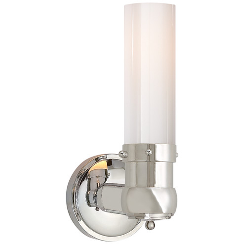 Graydon Bath Light One Light Bath Sconce in Polished Nickel (268|TOB 2187PN-WG)