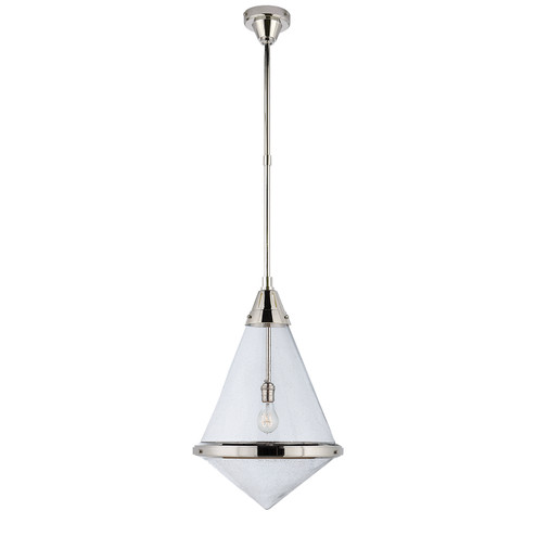 Gale One Light Pendant in Polished Nickel (268|TOB 5156PN-SG)