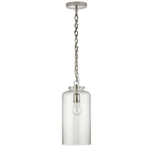 Katie Cylider One Light Pendant in Polished Nickel (268|TOB 5226PN/G3-SG)