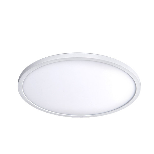 Round LED Flush Mount in White (34|FM-15RN-935-WT)