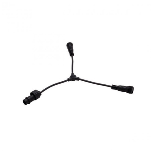 Invisiled Connector in Black (34|LED-TO24-Y-RGB)