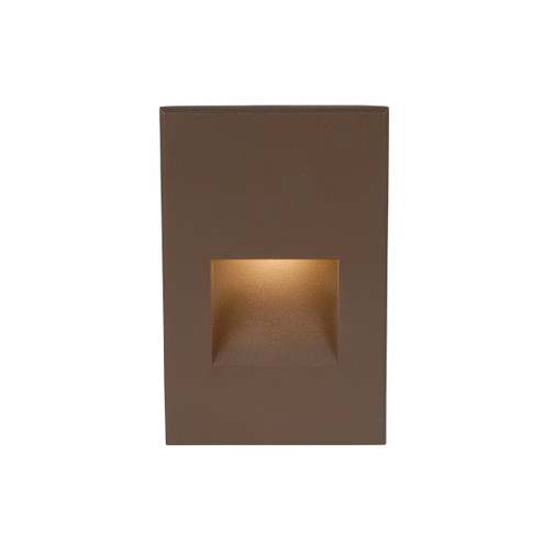 Led200 LED Step and Wall Light in Bronze On Aluminum (34|WL-LED200F-RD-BZ)
