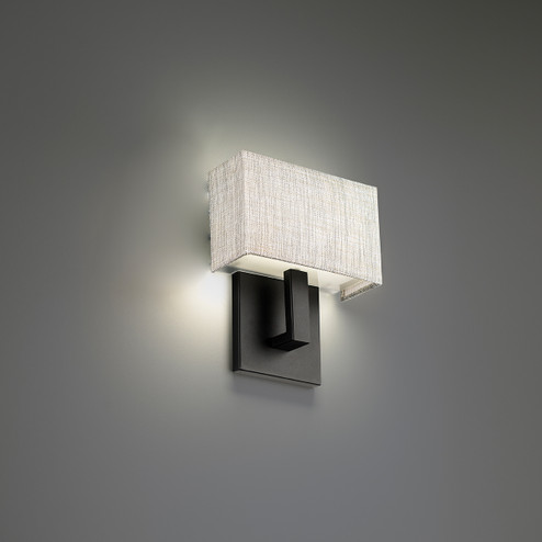 Manhattan LED Wall Sconce in Black (34|WS-13107-BK) Manhattan LED Wall Sconce in Black (34|WS-13107-BK)