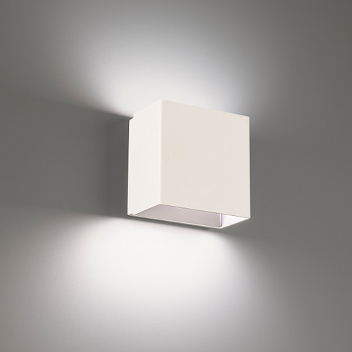 Boxi LED Wall Sconce in White (34|WS-45105-30-WT)