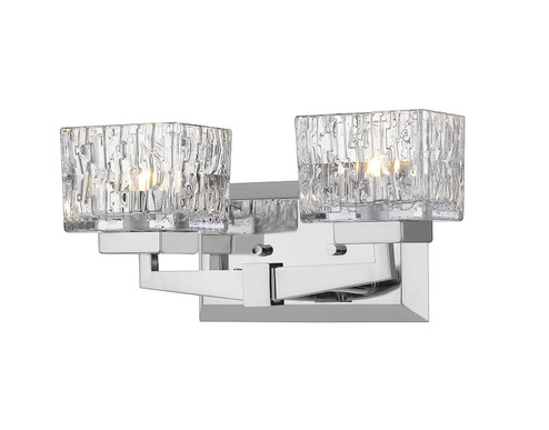 Rubicon Two Light Vanity in Chrome (224|1927-2V-CH)