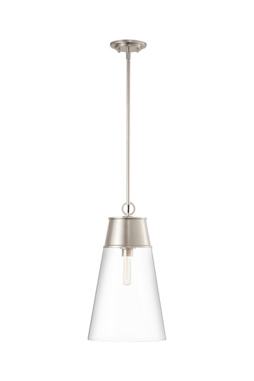 Wentworth One Light Pendant in Brushed Nickel (224|2300P12-BN)