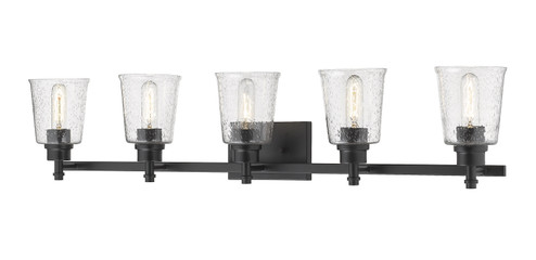 Bohin Five Light Vanity in Matte Black (224|464-5V-MB)