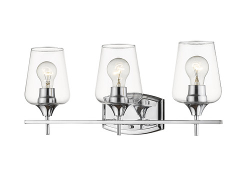 Joliet Three Light Vanity in Chrome (224|473-3V-CH)