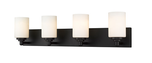 Soledad Four Light Vanity in Matte Black (224|485-4V-MB)