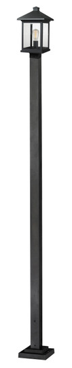 Portland One Light Outdoor Post Mounted Fixture in Black (224|531PHBS-536P-BK)