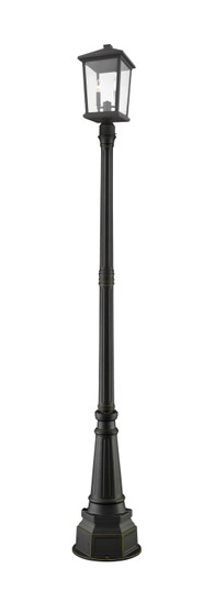 Beacon Two Light Outdoor Post Mount in Oil Rubbed Bronze (224|568PHBR-564P-ORB)