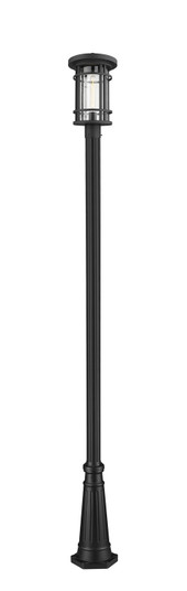 Jordan One Light Outdoor Post Mounted Fixture in Black (224|570PHB-519P-BK)