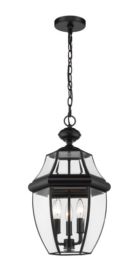 Westover Three Light Outdoor Chain Mount in Black (224|580CHB-BK)