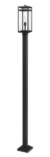 Nuri One Light Outdoor Post Mounted Fixture in Black (224|596PHBS-536P-BK)