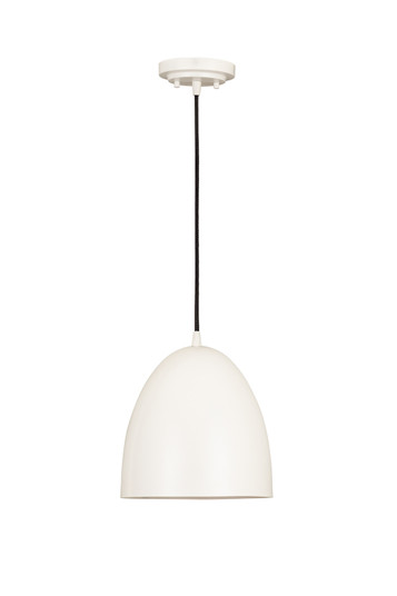 Z-Studio One Light Pendant in Satin White (224|6012P9-SWH)