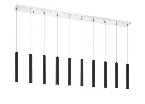 Forest LED Linear Chandelier in Chrome (224|917MP12-MB-LED-10LCH)