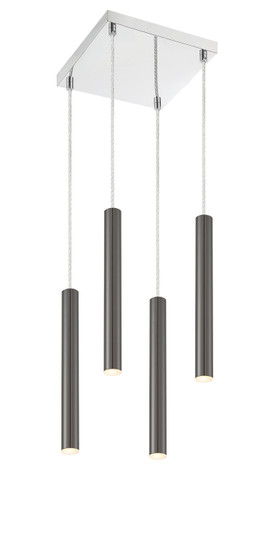 Forest LED Chandelier in Chrome (224|917MP12-PBL-LED-4SCH)